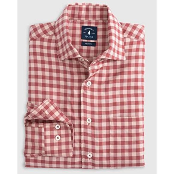 johnnie-O Other - johnnie-O Westover Top Shelf Button Up Shirt Currant/XXL, Size: XXL